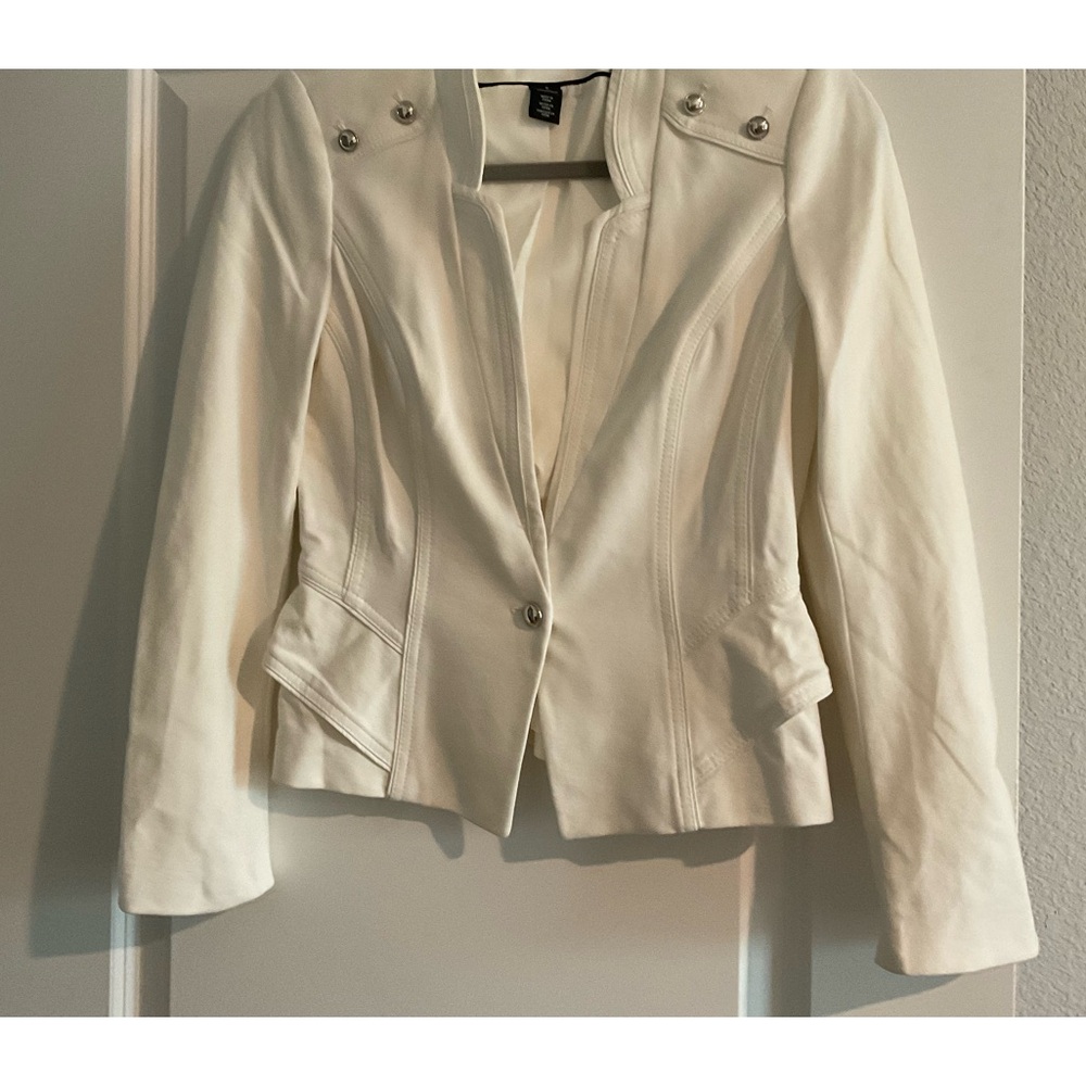 Gently used blazer by White House Black market size 0